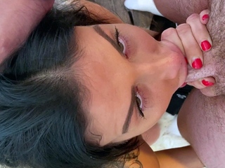 Real amateur facial teen