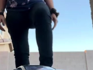 Amateur Foot Fetish Girlfriend Sucks and gives a Footjob