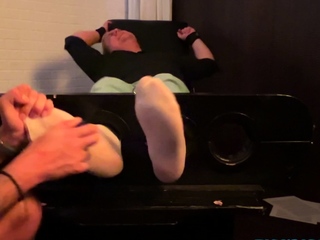 Dom Crumbles Under Tickling Torment